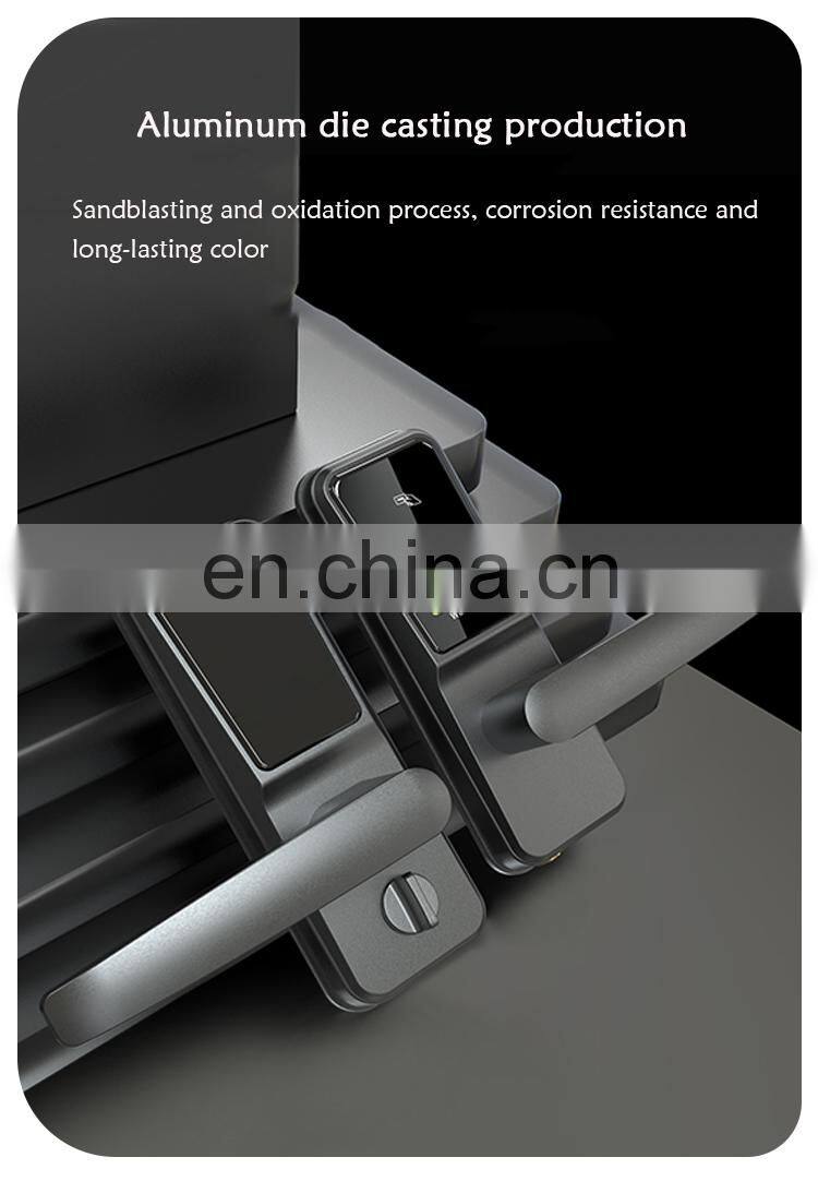 Factory Wholesale Popular Office Keyless Smart Rfid Card System Electronic Key Digital Smart Price Hotel Door Lock Manufacturer