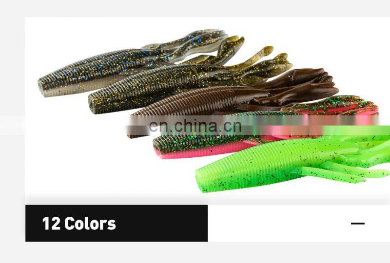 JOHNCOO 2020 New Artificial Manufacturer Soft Lures 75MM/95MM Artificial Soft Lures Fishing Lures Soft