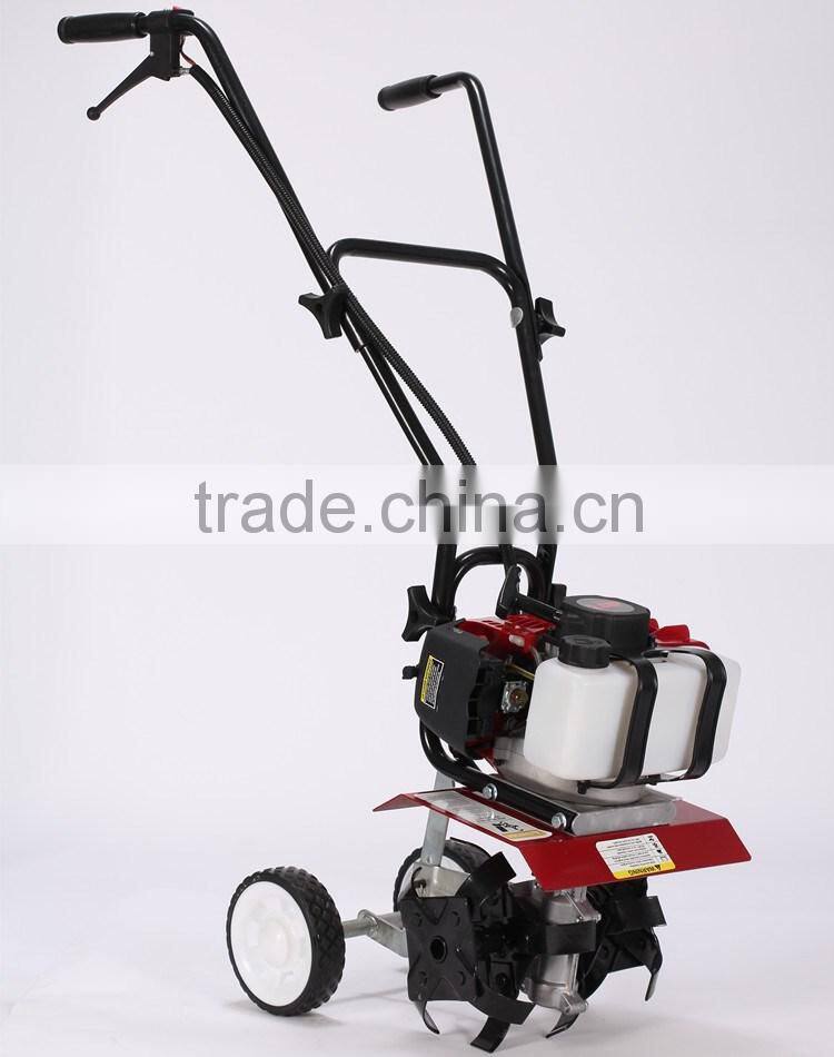 Teammax gasoline manual rotary mini tiller