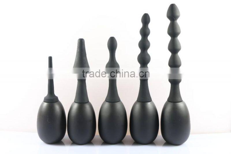 2016 Medical vaginal irrigator enemator ball backyard Anal Cleaner gay sex toys adult products for sex