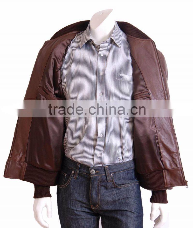Classic Leather winter jackets for men