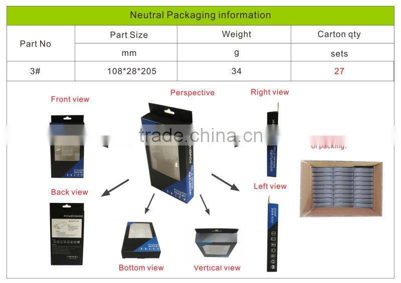 Hot sale Trulyway Roll book series 10400mAh power bank optional colors