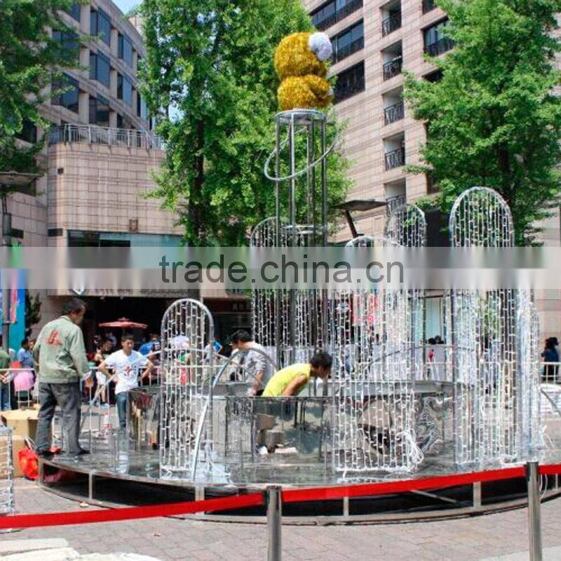 Fountain lamp light motif 3D Motif Light Decoration