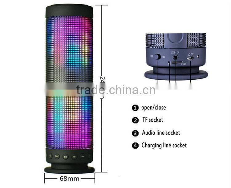 Easy Bring Portable Stereo Audio Wireless Bluetooth Speaker Controlled by Phone/ PC/MP3