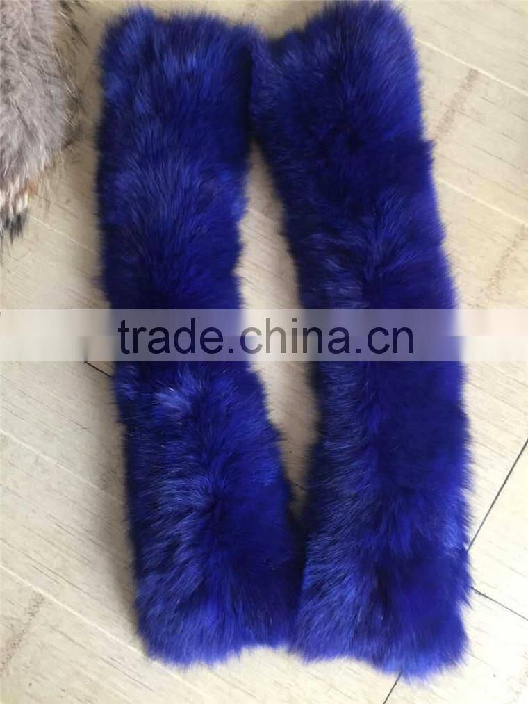 Fox Fur Piates Raw Material Fox Fur Natural Or Dyed