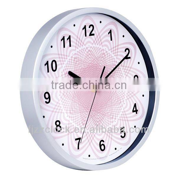 Plastic Wall Clock Modern Design