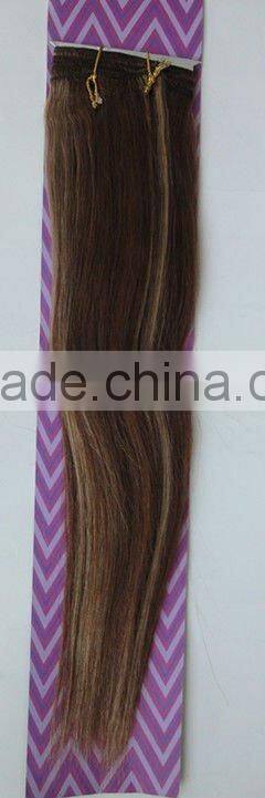 Hot Sale 100% Human Hair Yaki Weaving16''