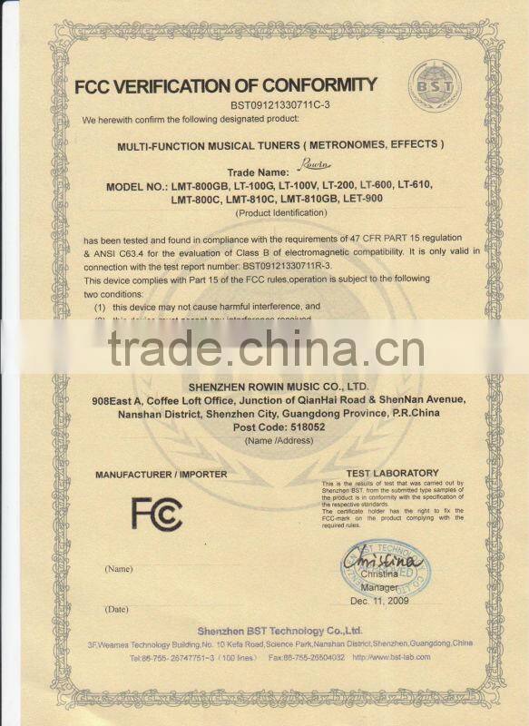 2014Multi-functional Tuner with metronome in ----2 in 1 guitar tuner for guitar bass ukelele