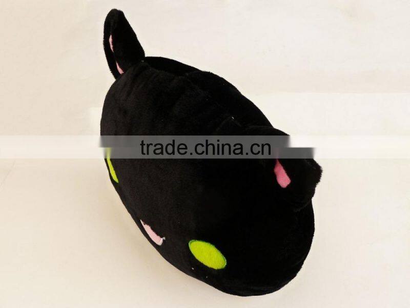 Plush Black Cat Emoji Pillow Cushion, Emoji Pillow Cushions , Emoji Cushions