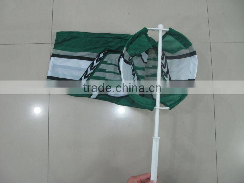 Hot product 2014 logo design printing polyester car window socks