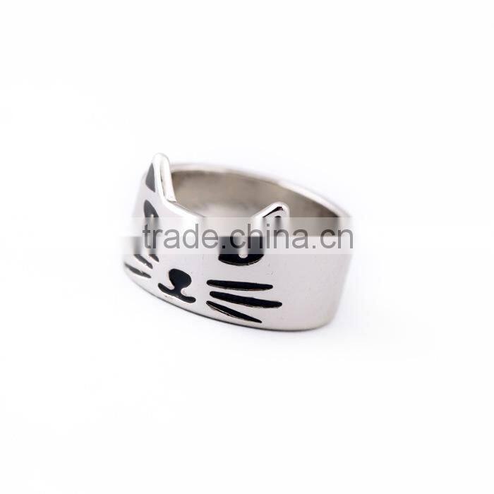 FASHION PERSONALITY RING,CUTE CAT RING