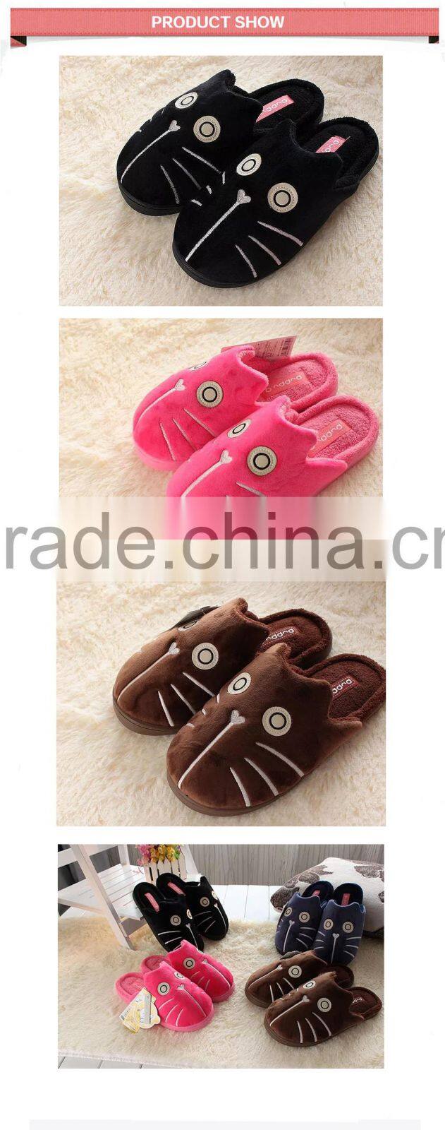 high quality indoor warm leather children shoes pvc