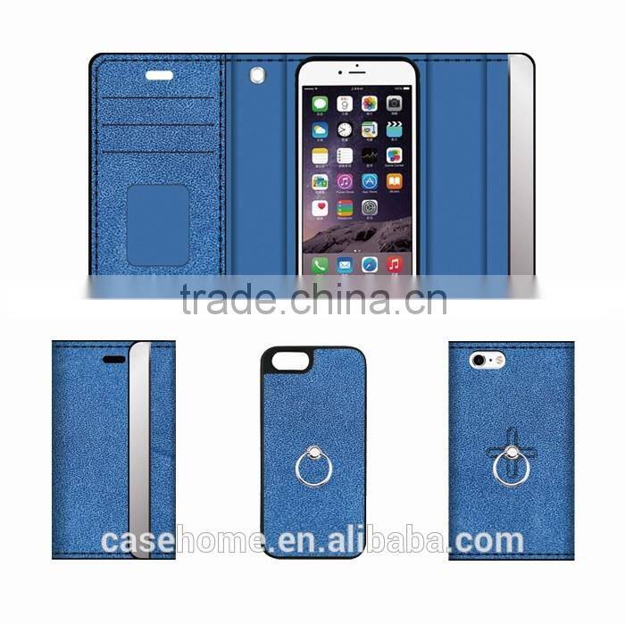 Shenzhen KVQ fashion universal wallet case for smartphone with card slots