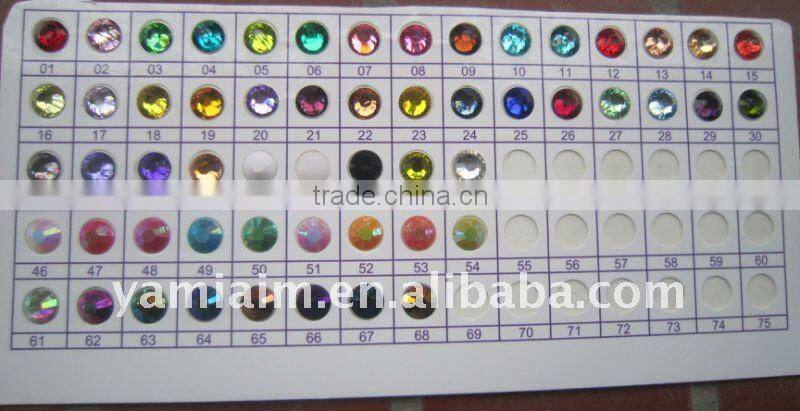 Rhinestone card holder