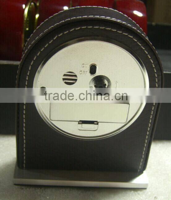 Hotel Alarm Clock, Pu leather Alarm Clock, Hotel Supplies