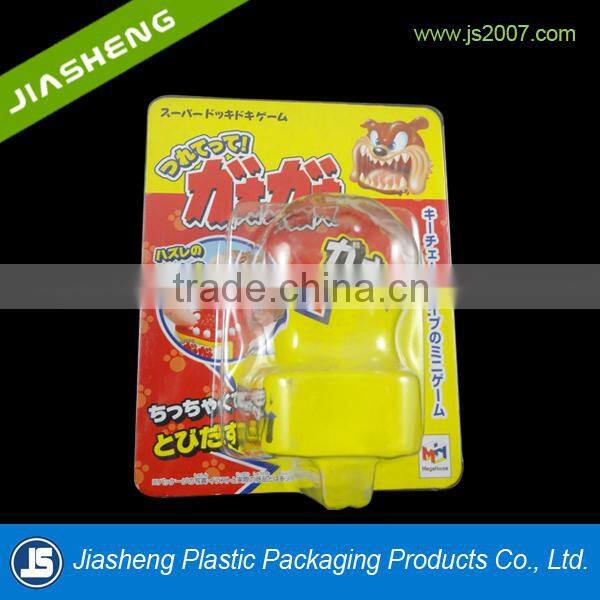 blister clamshell packaging with insert card
