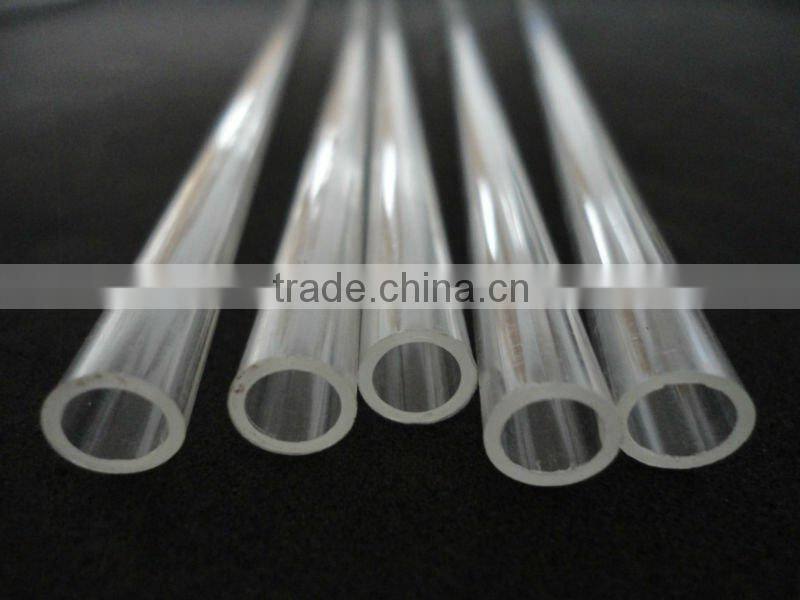 Clear acrylic round tube