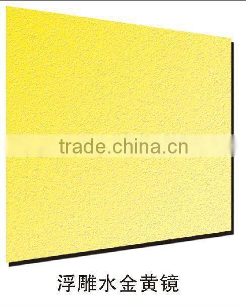 colored mirror glass/emboss black mirror/disgrace mirror/delicate mirror glass