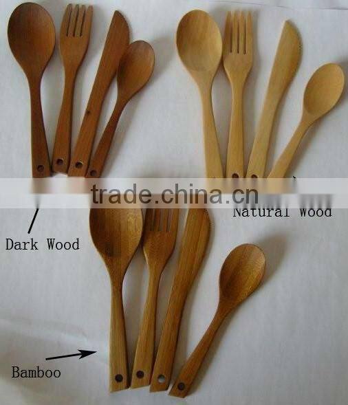 Acacia Wood Salad Tong with Custom engraved Laser Logo