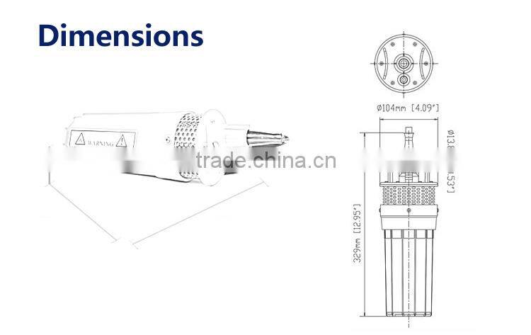 electric submersible pump philippines dc solar water pump system specifications YM2440-30