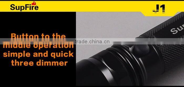 Supfire J1 Rechargeable 3W flashlight camping Led Torch