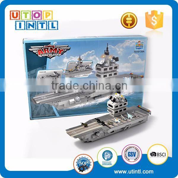 2016 New toy children DIY building block army ship baseplate compatible double sides quality choice