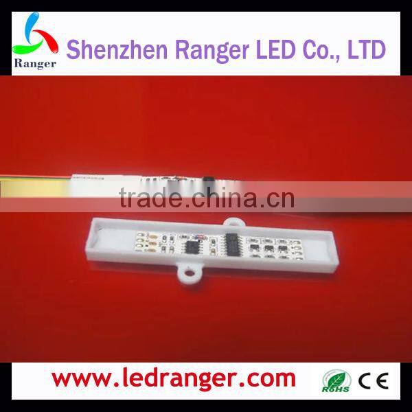 battery operated LED Pixel Module Light DMX512 with Mini Decoder Clear cover with Lens for 5050 LEDs