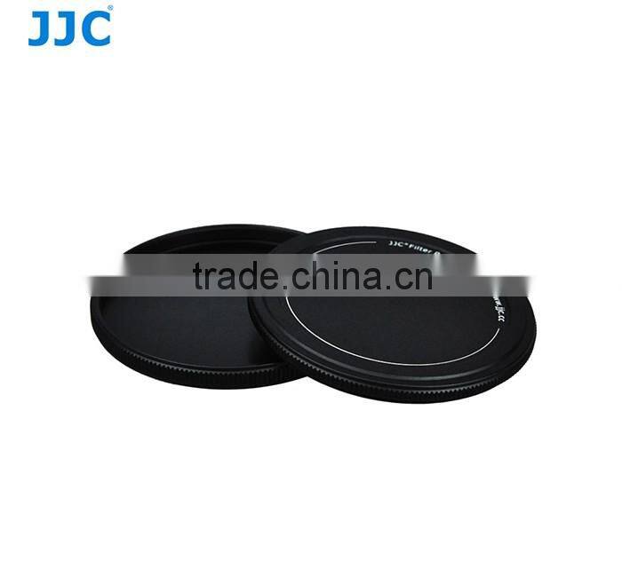 JJC 46mm Metal Screw-In Lens Cap Filter Stack Strorage Case for Camera Filter