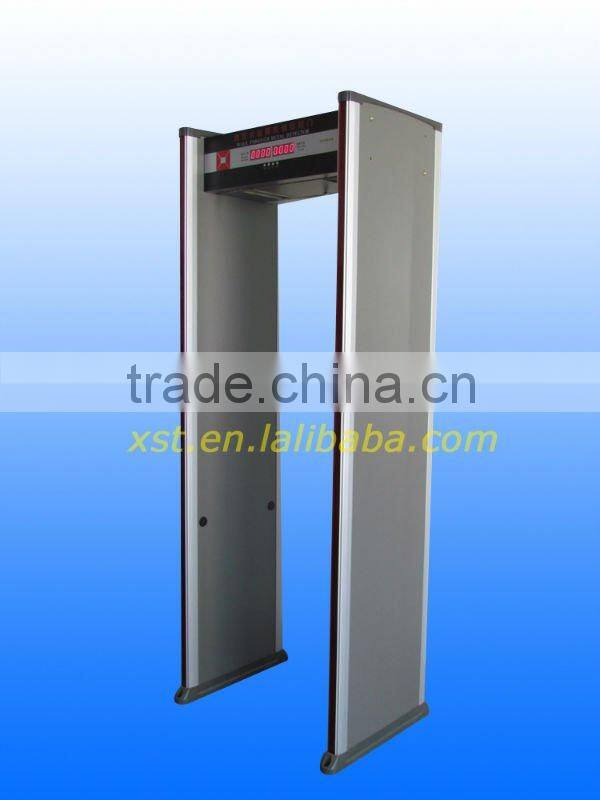 With LED display, Audible & Visual alarm, Walk Through Metal Detector gate(XST-AP2)