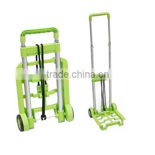 folding plastic luggage cart