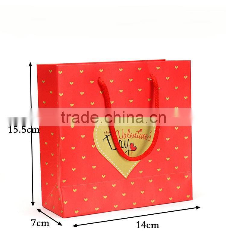 Wholesale custom Christmas gift PE bag