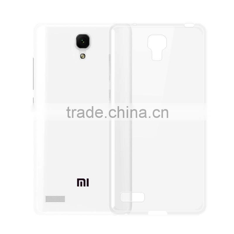 2016 new products Factory direct supple Ultra thin transpatent clear custom tpu case for xiaomi redmi note