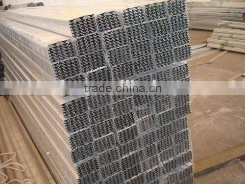 Buttress aluminum insert for MDF board/aluminum insert slat/aluminum slatwall for Display Gondola/slat Display Gondola