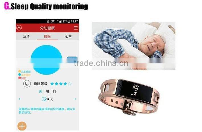 D8 Fashionable Sports Mate Smart LED Bluetooth Bracelet With OLED Display