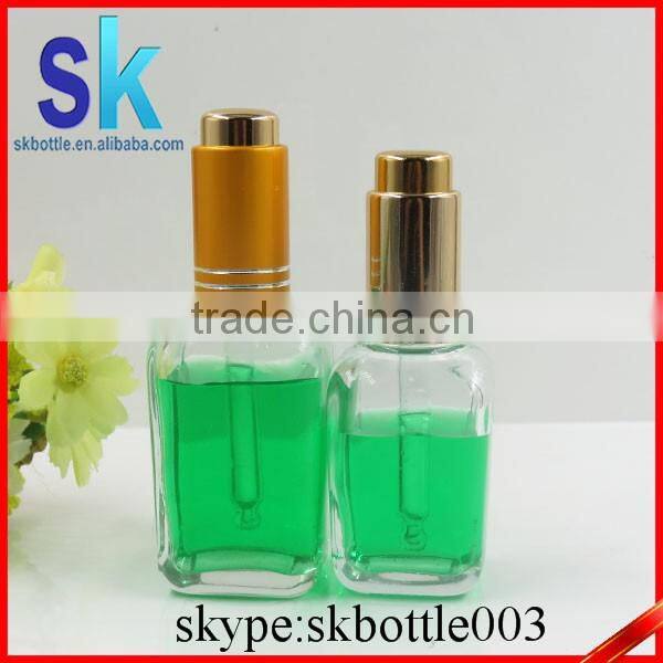 best selling e-liquid dropper bottles square empty glass bottles with glass dropper