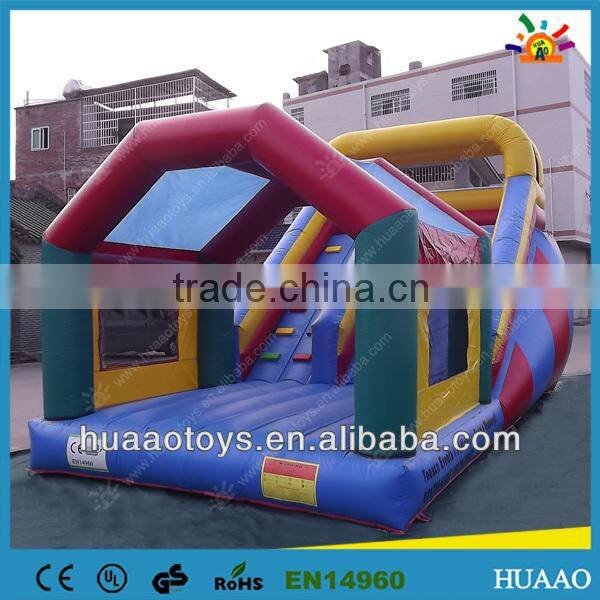 Promotion price small inflatable slide bouncer