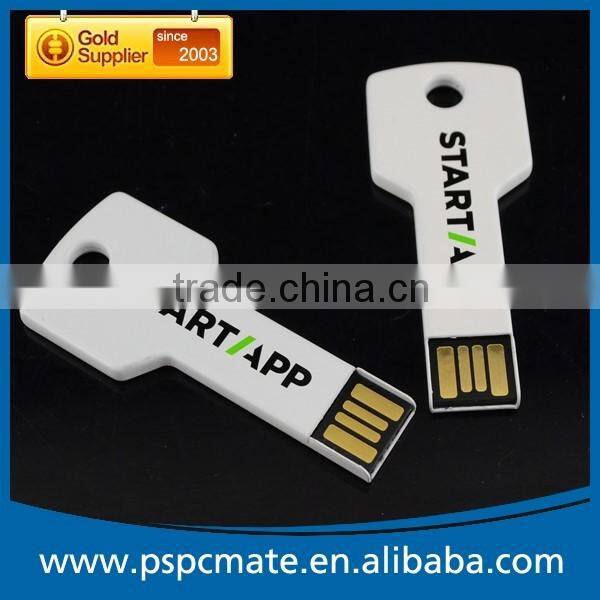 Custom Metal Key Shape USB Memory Stick 8G 16G
