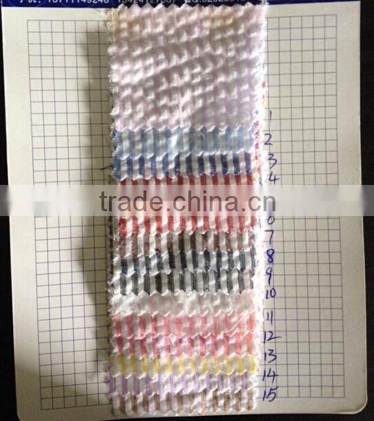 OEM design Hot Sale Seersucker boys shorts matching seersucker gingham clothing set for children