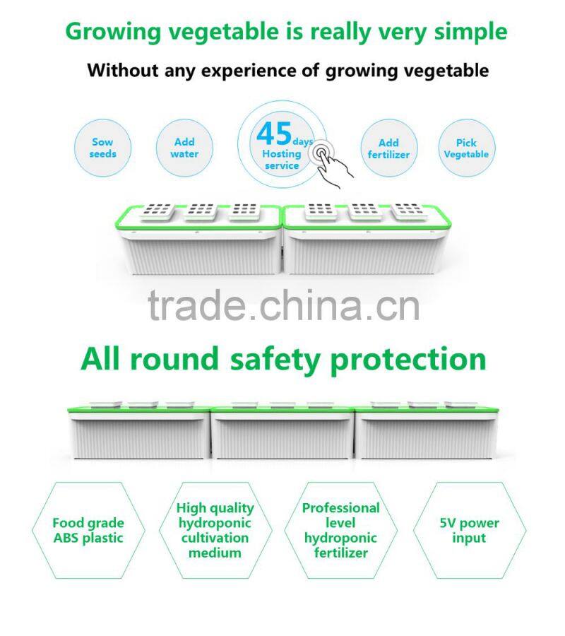 Easy operate folding plant pot