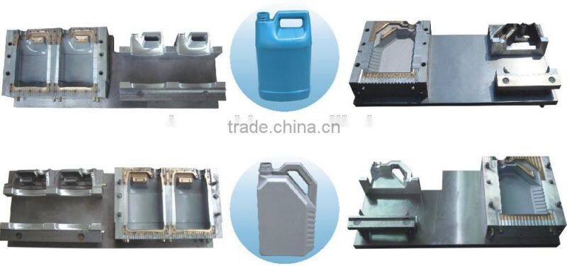 Automatic hdpe bottle blow moulding machine