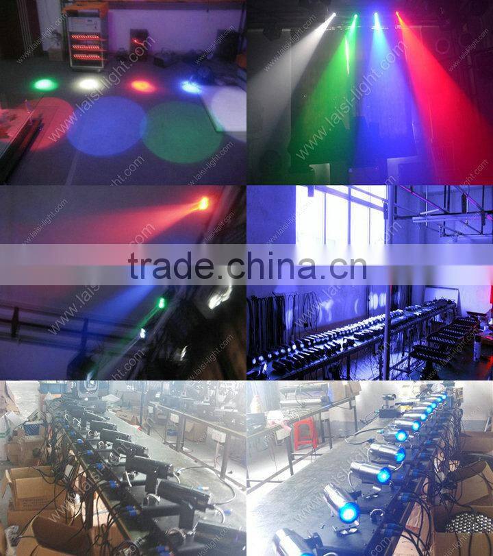 Small Spot lights 3W led pinspot light led rain stage light