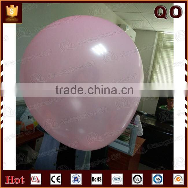 Pure color shape custom inflatable latex balloon for wedding