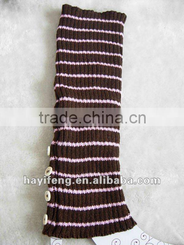 2013 new fashion knitted ladies leg warmer