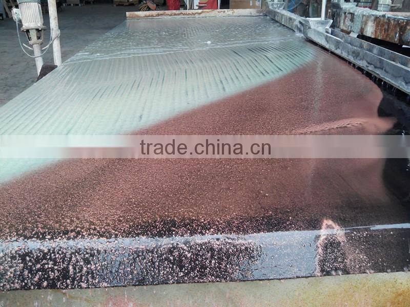 High recovery rate gravity separator table for scrap copper recycling