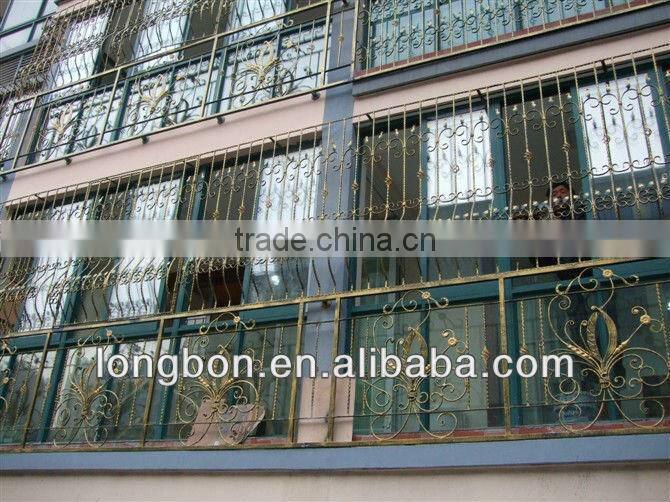 Top-selling simple wrought iron window fence