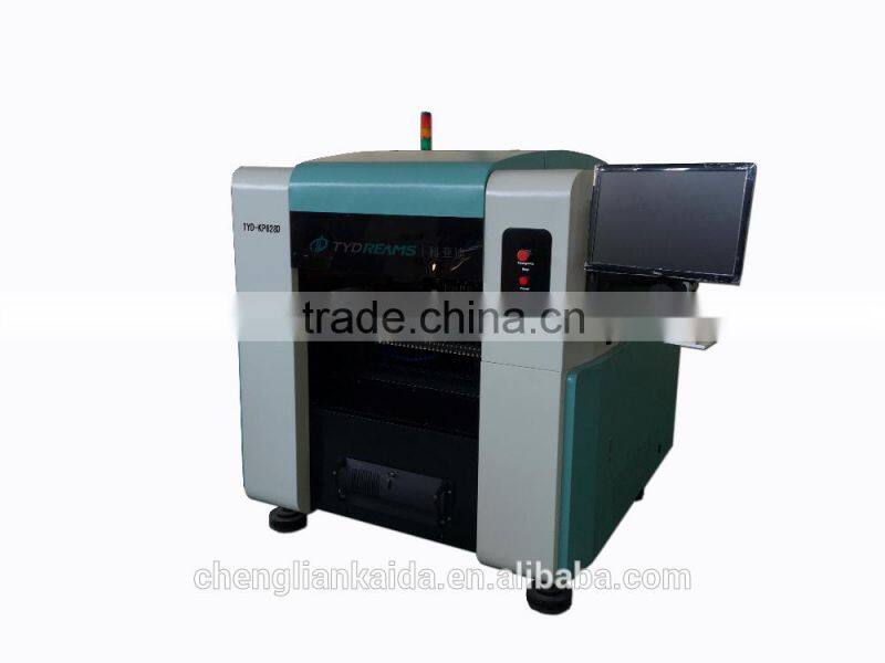 Led pick and place machine 4 heads high speed placing chip mounter