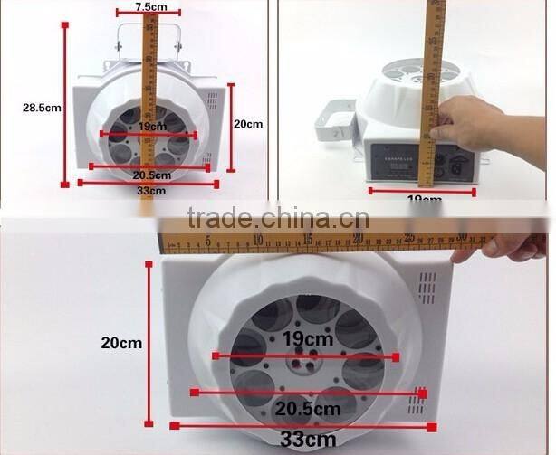 8Leds 3W RGBW 4IN1 LED Eight Eyes patterns led effect light disco light