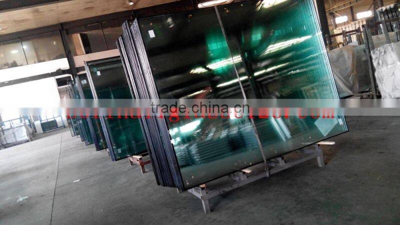 double pane tempered insulated glass with 3C&ISO9001 certificate
