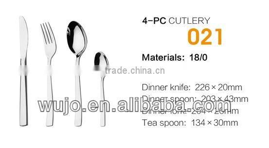 2014 Hot sell Restaurant Stainless Steel cutlery