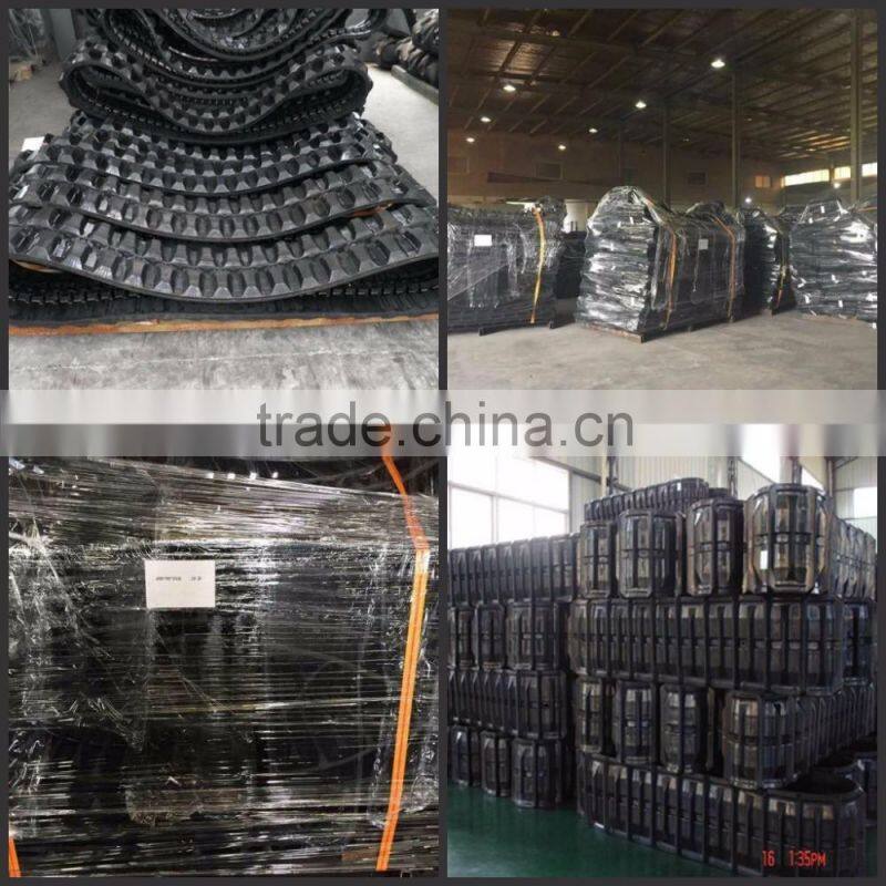 450*90*51 kubota rubber track spare parts for kubota DC68